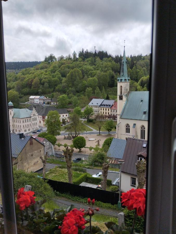 Apartman Albreit 1 Jáchymov Dış mekan fotoğraf